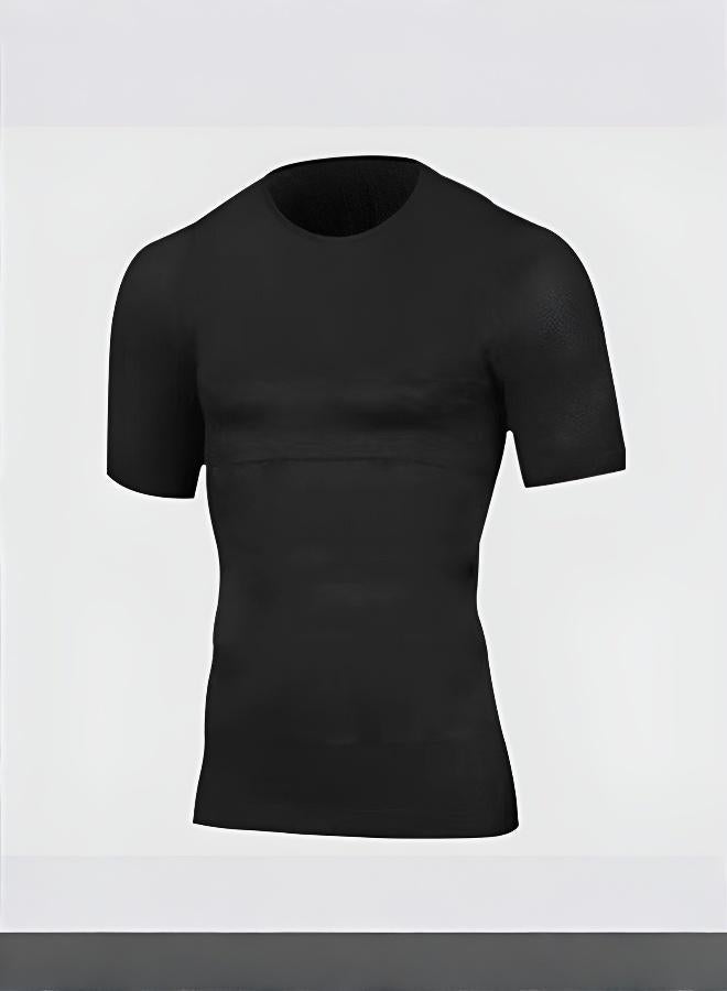 Advanced Design Men's Body Shaper: Stronger Compression, Enhanced Comfort--Men's Chest Slimming Vest - Image 1